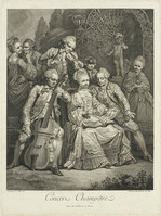 KG 13962
<br/>
Openlucht concert
<br/>
<em>Halm, Matthäus (werkz. 2de helft 18de eeuw)</em>